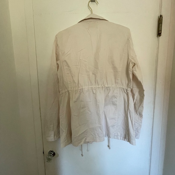 Lily Aldridge for VELVET, light weight jacket, off white, 100% cotton - Picture 6 of 9